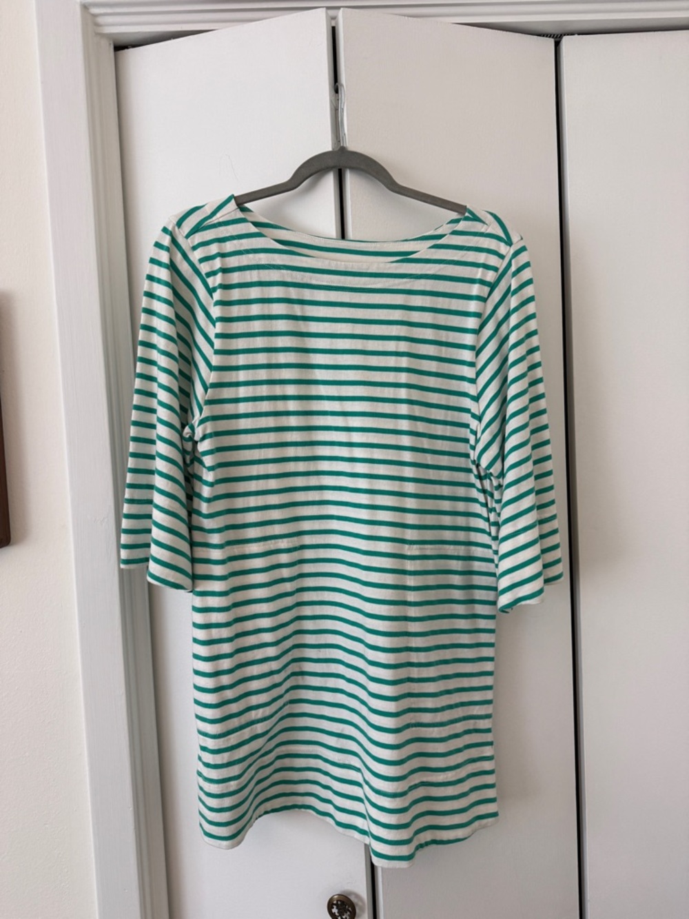 FP Free-est Charlie Coastal Green and White Mini Dress